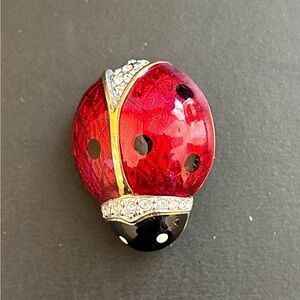 Vintage Carolee ladybug pin